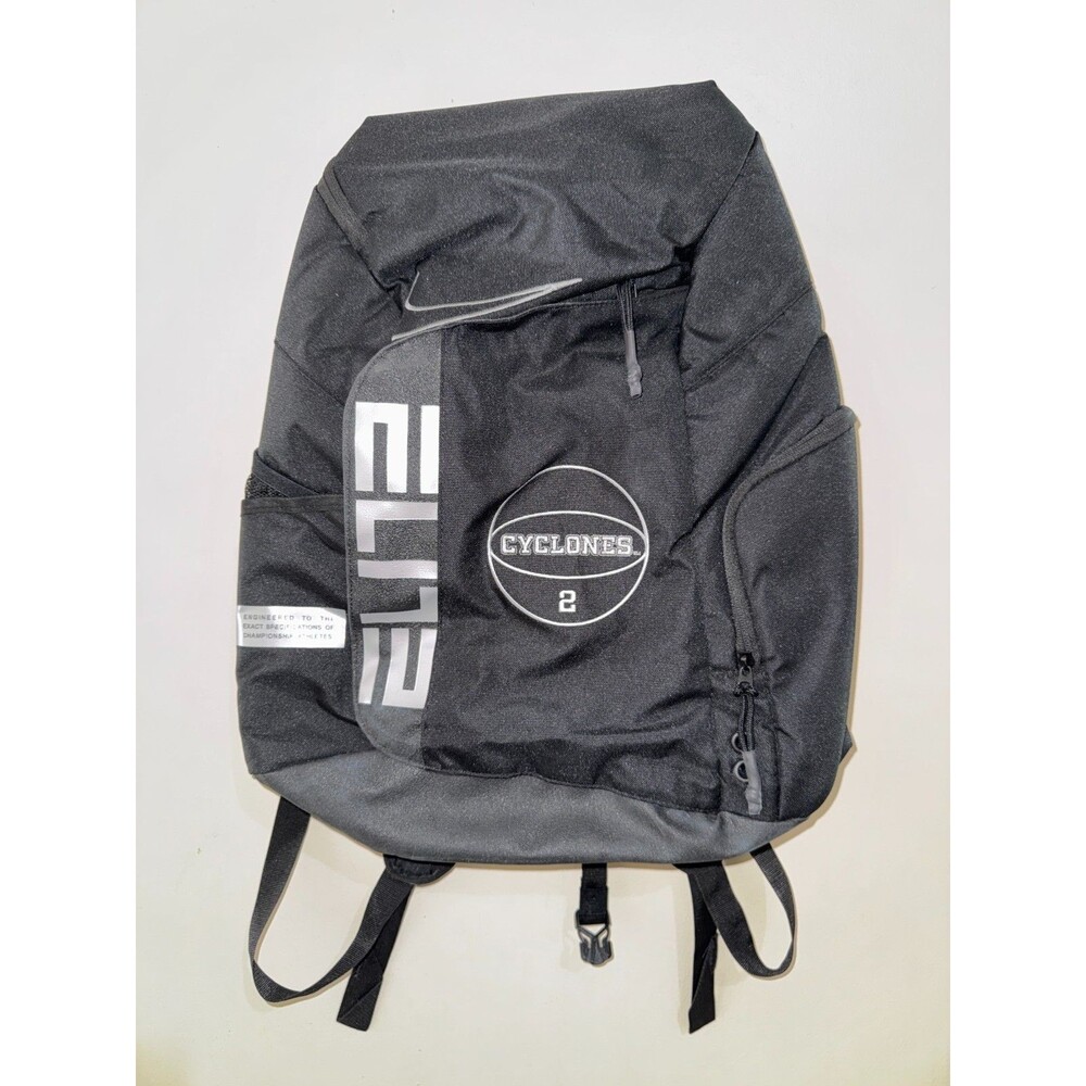 Iowa State Cyclones Basketball Team Player Issued PE Nike Elite Backpack NCAA